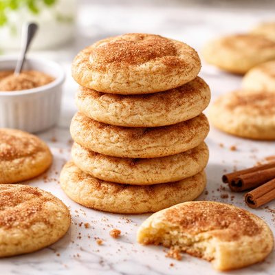 Image of Super Soft Snickerdoodle Cookies