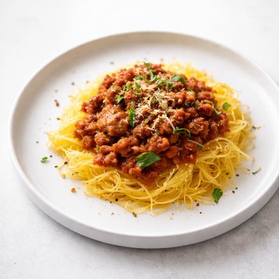 Image of Super Spaghetti Squash with Spaghetti Sauce