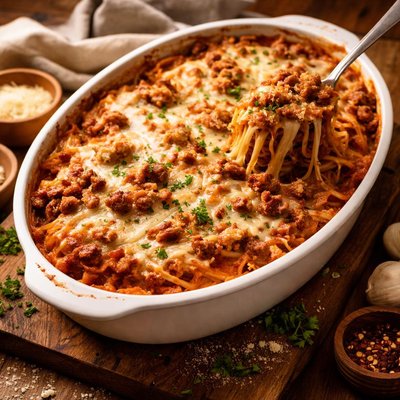 Image of Super Speedy Spaghetti Bake