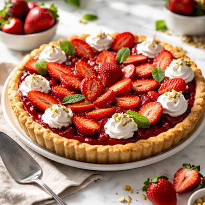 Image of Super Strawberry Pie