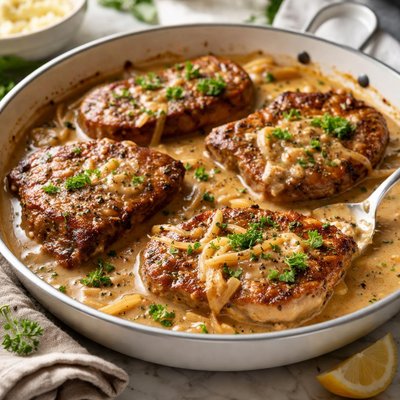 Image of Super Tender Smothered Pork Chops