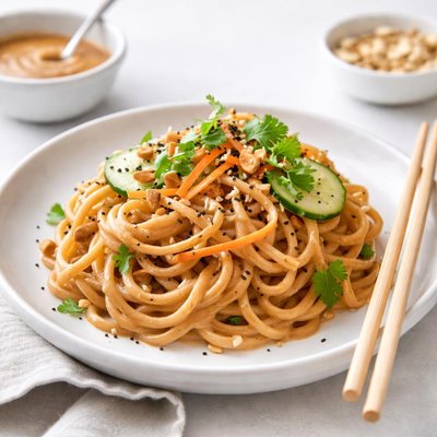 Image of Super Yummy Peanut Noodles