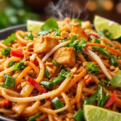 Image of Super Yummy Vegetarian Pad Thai