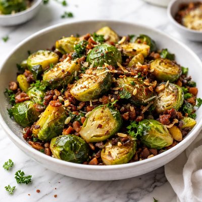 Image of Superb Stir Fried Brussels Sprouts