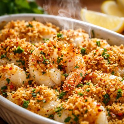 Image of Supper Club Shrimp De Jonghe for 2 or 3