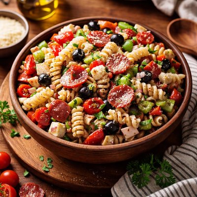 Image of Supreme Pizza Pasta Salad