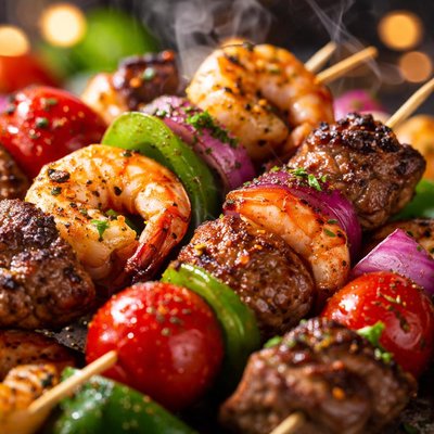 Image of Surf Turf Kabobs