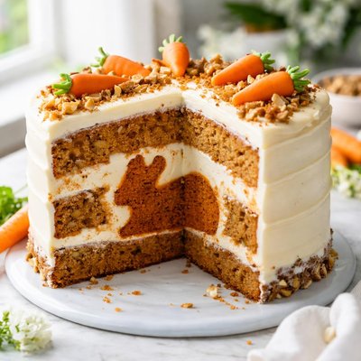 Image of Surprise Inside Carrot Cake