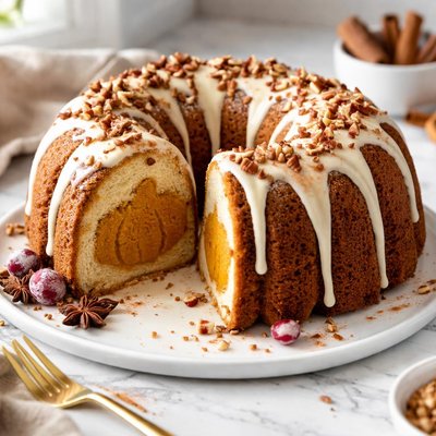 Image of Surprise Pumpkin Bundt Cake