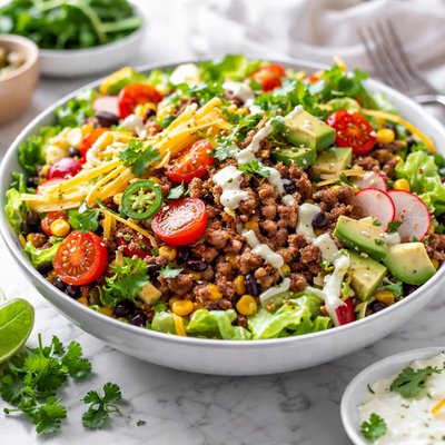 Image of Surprisingly Superb Weeknight Taco Salad