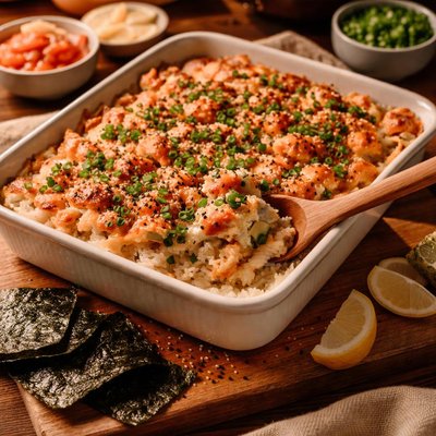 Image of Vegetarian Sushi Bake