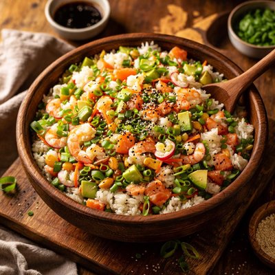 Image of Sushi Rice Salad