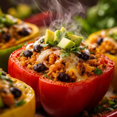 Image of Sw Chicken Stuffed Bell Peppers
