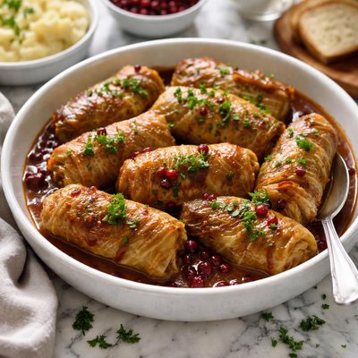 Image of Swedish Cabbage Rolls Kaldolmar