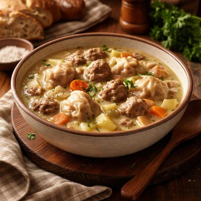 Image of Swedish Meat Dumpling Stoup