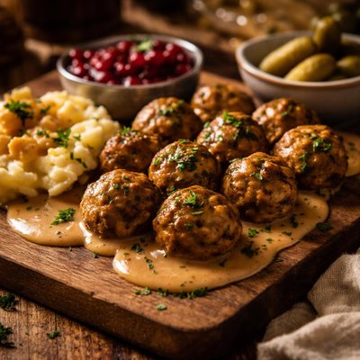 Image of Swedish Meatballs Kottbullar
