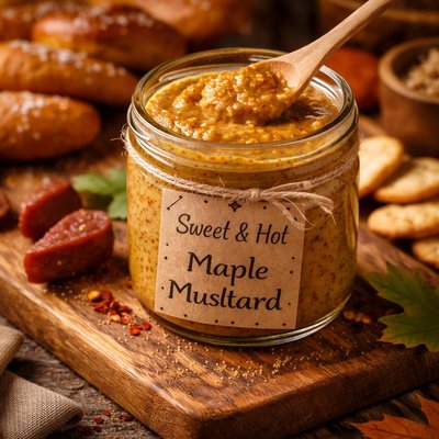 Image of Sweet and Hot Maple Mustard