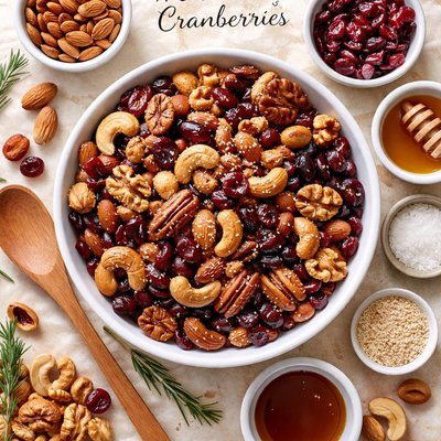 Image of Sweet and Salty Nuts and Cranberries