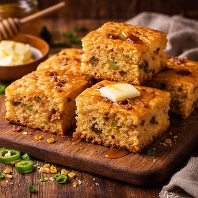 Image of Sweet and Savory Cornbread
