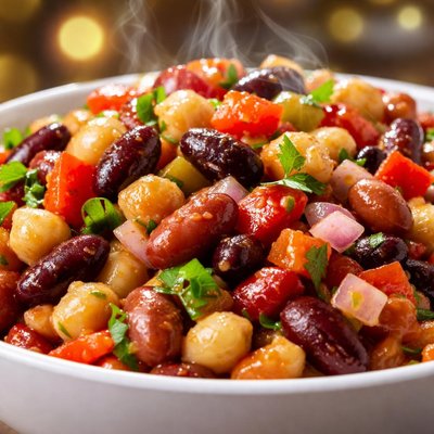 Image of Sweet and Sour Bean Salad