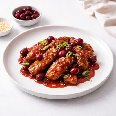 Image of Sweet and Sour Cranberry Chicken