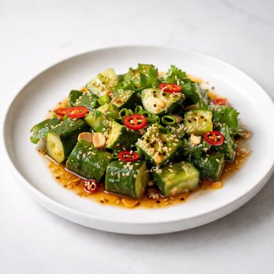 Image of Sweet and Sour Cucumber Salad
