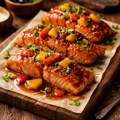Image of Sweet and Sour Salmon