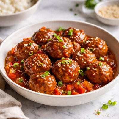 Image of Sweet and Sour Sauce for Meatballs