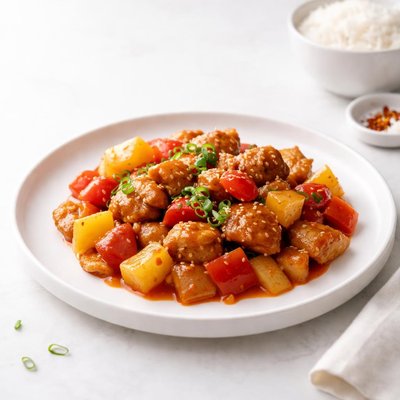 Image of Sweet and Sour Stir Fried Chicken