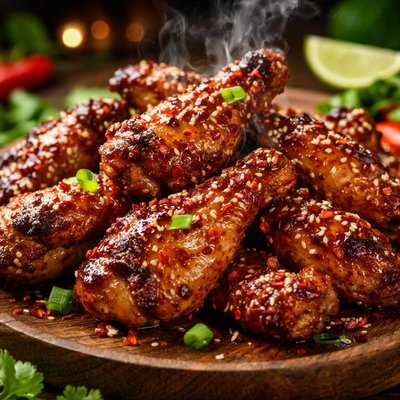 Image of Sweet and Spicy Chicken Wings