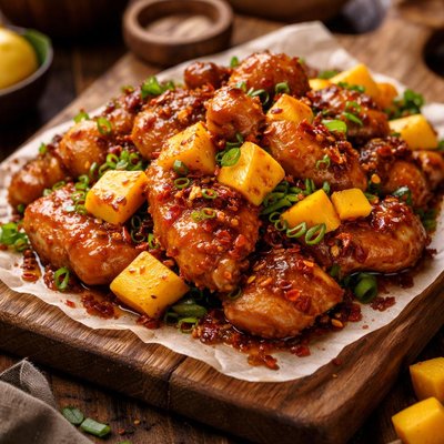 Image of Sweet and Spicy Mango Chicken