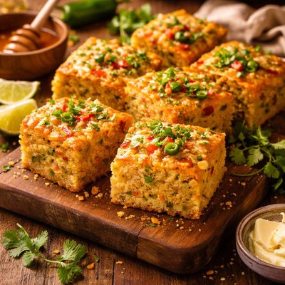Image of Sweet and Spicy Mexican Cornbread