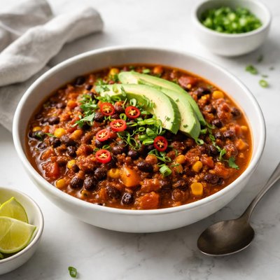 Image of Sweet and Spicy Vegan Chili