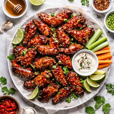 Image of Sweet and Spicy Wings