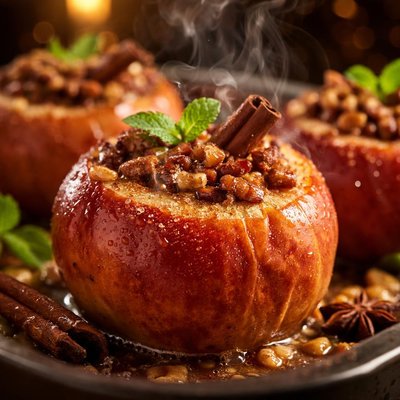 Image of Sweet Apples in the Oven