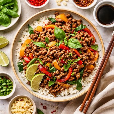 Image of Sweet Basil Beef Stir Fry