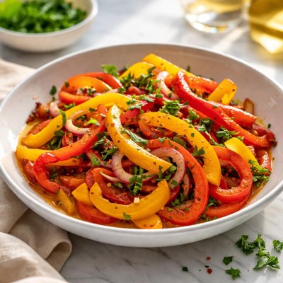 Image of Sweet Bell Peppers Saute
