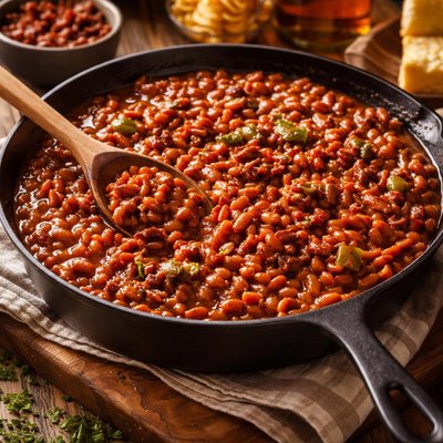 Image of Sweet Bourbon Baked Beans
