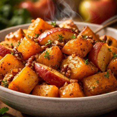 Image of Sweet Butternut Squash with Apples
