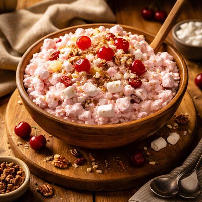 Image of Sweet Cherry Fluff Salad
