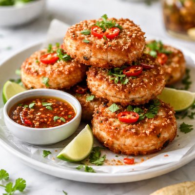 Image of Sweet Chilli Prawn Cakes
