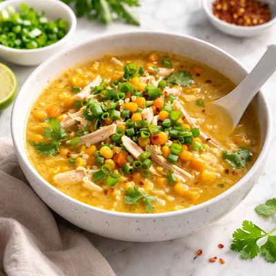 Image of Sweet Corn and Chicken Soup