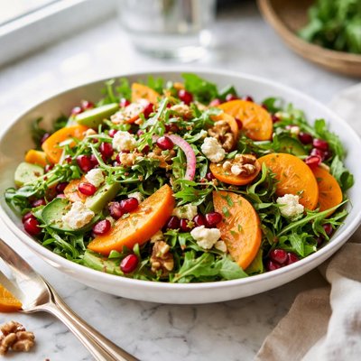 Image of Sweet Fuyu Persimmon Salad