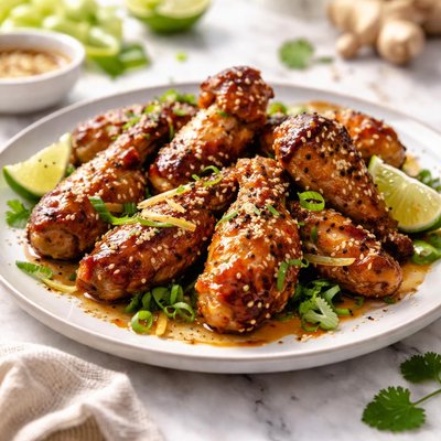 Image of Sweet Gingered Chicken Wings