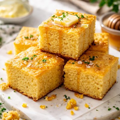 Image of Sweet Golden Cornbread
