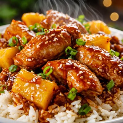 Image of Sweet Hawaiian Crock Pot Chicken