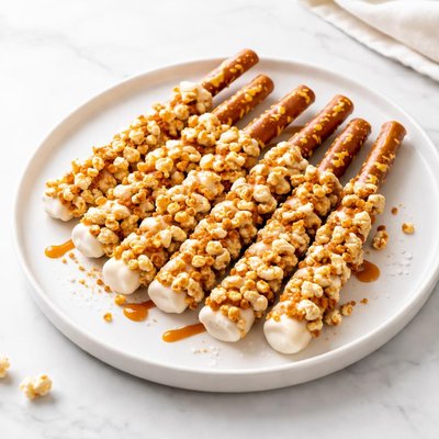 Image of Sweet N Salty Popcorn Pretzel Sticks