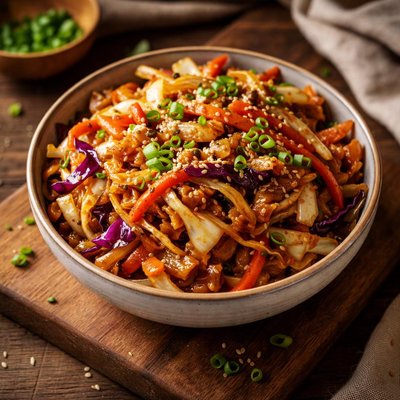 Image of Sweet N Sour Crunchy Cabbage