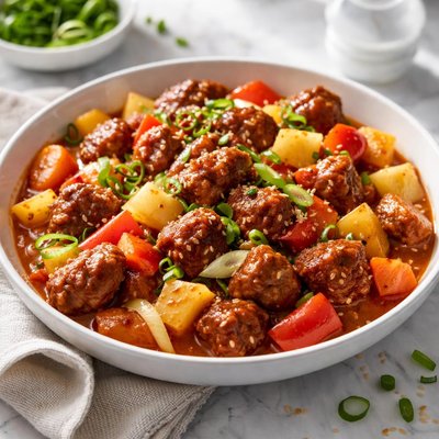 Image of Sweet N Sour Pork Stir Fry from Light Tasty