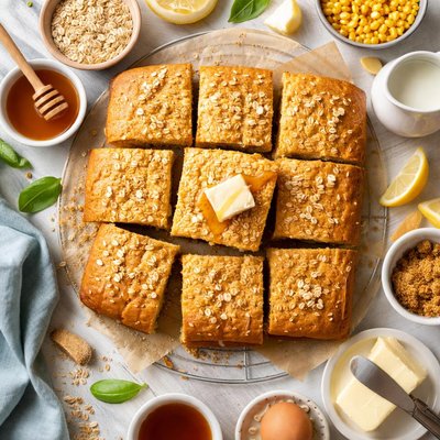 Image of Sweet Oat Cornbread